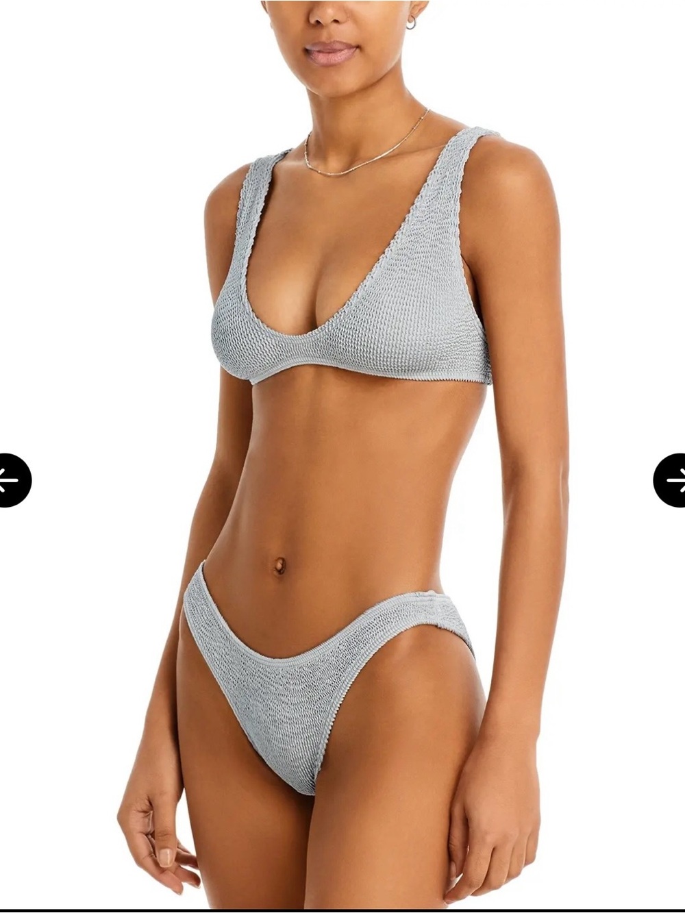 Bond-Eye Crinkle Bikini Set NWT